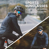 CG33 Polarized Sports Sunglasses for Baseball Cycling Running