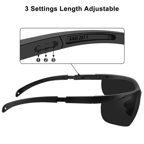 SSG98 Shooting Glasses Anti-fog Shooting Range Eye Protection